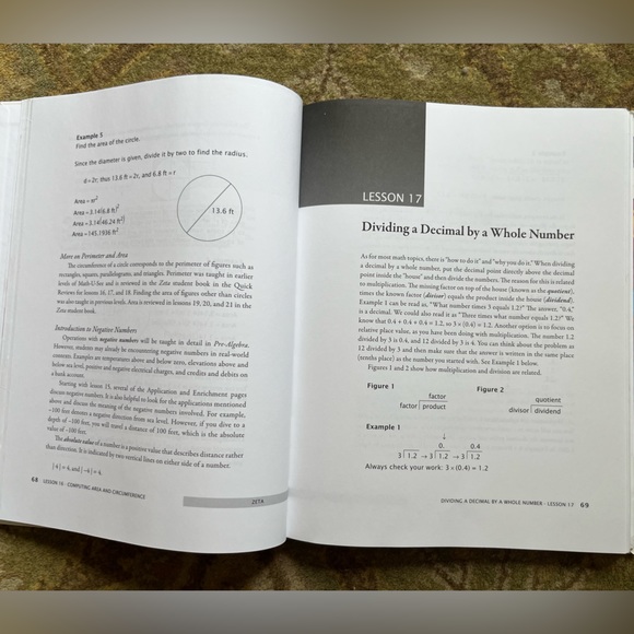 Math-U-See Zeta instruction book and DVD - Picture 3 of 3